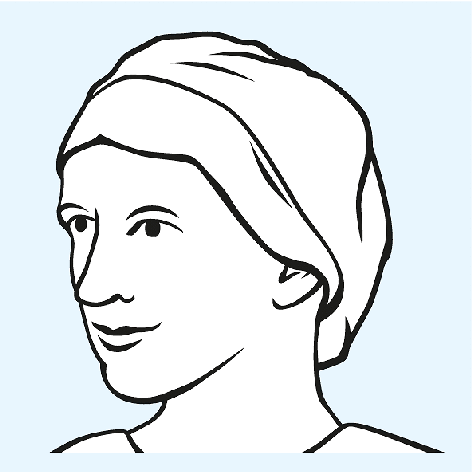 OP-Hauben Foliodress cap Rondo Plus