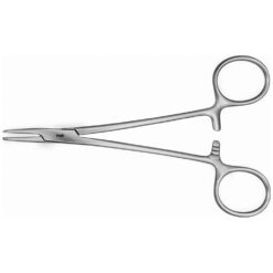 MAYO-HEGAR Nadelhalter, gerade, 150 mm (6"), mittelfeines Modell, Maul mit Längskehle