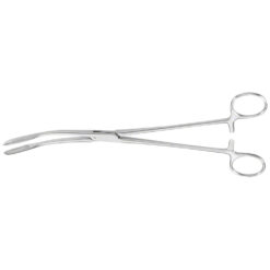 MAIER Kornzange, gebogen, 260 mm (10 1/4"), gerieft, Durchsteckschluss, mit Sperre,