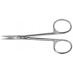 Feine Schere (Irisschere), gerade, feines Modell, spitz/spitz, 95 mm