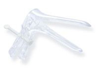 Vaginalspekulum mit Zentralverschluss, einzeln steril verpackt zum Einmalgebrauch