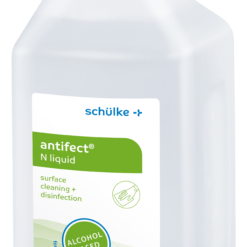 Antifect N Liquid, Alkoholische Schnelldesinfektion von nicht-invasiven Medizinprodukten und Flächen.