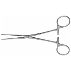 PEAN ATRAUMATA Gefäßklemme, gerade, 155 mm (6"), DE BAKEY-Zahnung, Maullänge: 50 mm