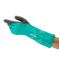 Handschuhe Ansell AlphaTec 58-735 flaschengrün, Nitril