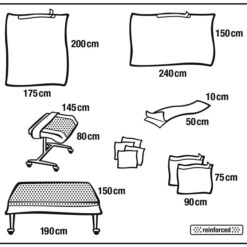 Foliodrape protect Universal Set IV
