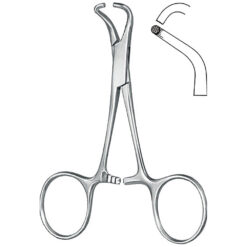 Tuchklemme TOHOKU stumpf