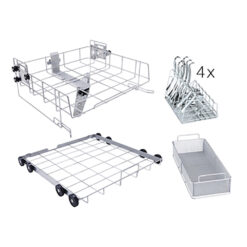 Korbset zur hygienischen und einfachen Aufbereitung von gynäkologischen Instrumenten, A 210 Set GYN