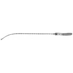 SIMS Uterussonde, gebogen, 330 mm (13 1/8"), Durchm. 4 mm