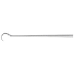 GILLIES Haut-Häkchen, 180 mm (7"), gross, 1 Zinken, spitz