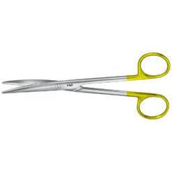 LEXER Präparierschere, gebogen, DUROTIP Hartmetall, schlankes Modell, stumpf/stumpf, 165 mm