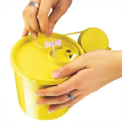 Kanülensammler Servo-Box 2L gelb