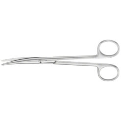 LEXER Präparierschere, gebogen, schlankes Modell, stumpf/stumpf, 165 mm