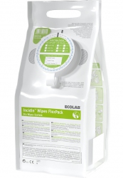 Incidin Wipes FlexPack, Hygienischer Einweg-Tuchspender für die einfache und effiziente Flächendesinfektion.