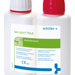 Terralin PAA , Konzentrat auf Aktivsauerstoff-Basis zur Desinfektion und Reinigung von Medizinprodukten und Flächen.