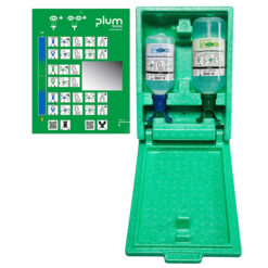 Augenspülstation in Wandbox