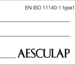 Indikatorschild, Außenlänge: 60 mm