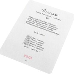 Papierfilter 171 x 232 mm  mit Prozessindikator für Dampfsterilisation