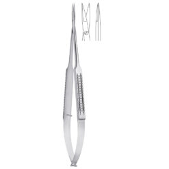 MIKROSCHERE, SP/SP, GER., FLACHG., 15 CM