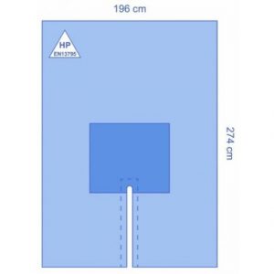 OPS™ Ultimate Schlitztuch, verstärkt 196 x 279cm, Schlitz 6 x 94 cm