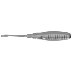 Raspatorium, gebogen, 200 mm (7 7/8"), runde Spitze, ergonomische Griff-Form, Breite: 6 mm