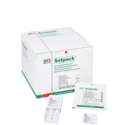 PRÄPARIERTUPFER klein Gr.2 steril mit Röntgenkontrastfaden