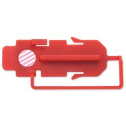 Verschlusssiegel mit Dampfindikator Farbe: rot