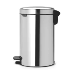 Tretabfalleimer 12L weiß