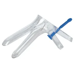 mediware® Vaginal Spekulum zum Einmalgebrauch mit Steckverschluss, Schnelleinrastung durch Drehen