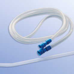 Saugset Typ Vaginal/Standard mit abgewinkeltem Saugansatz und distaler Öffnung, ohne Handgriff.