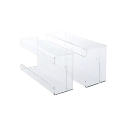Handschuhhalter 250x135x95mm, transparentes Plexiglas