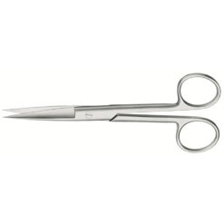 Chirurgische Schere, gerade spitz/spitz