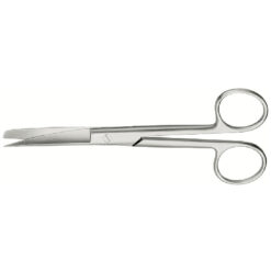 Chirurgische Schere, gebogen spitz/stumpf