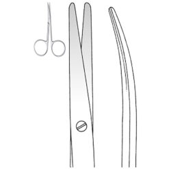Präparierschere LEXER-BABY gebogen