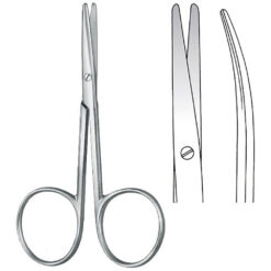 Präparierschere LEXER-BABY gebogen