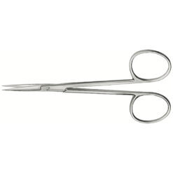 Irisschere, gerade/flach spitz/spitz