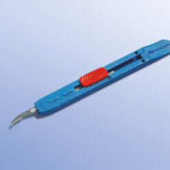 Fadentrennmesser mit Sicherheitsverschluss 14,7cm