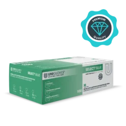 Handschuhe Latex blau puderfrei