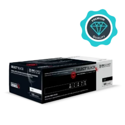 Handschuhe Latex schwarz puderfrei