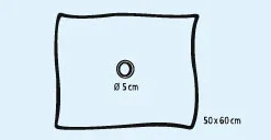 Foliodrape® Protect Lochtücher selbstklebend