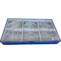 Fingerschienen-Satz nach Stack Gr. 1-6 weiß im Etui