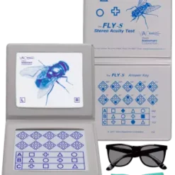 Stereotest Fliege-S (The Fly-S) für Kinder und Erwachsene