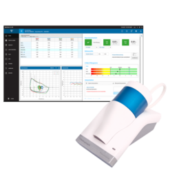 Vitalograph Pneumotrac PC-Spirometer mit Spirotrac 6 Software