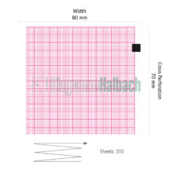 EKG-Faltpapier Schiller AT-101