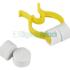 Nasenklemmen Kunststoff, mit auswechselbaren Schaumstoffpads