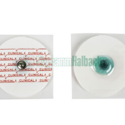 EKG-Elektroden, Schaumstoff, 50 mm, Flüssiggel, Ag/AgCl,