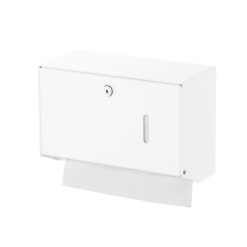 Handtuchspender Serie Omikron II Aluminium weiß beschichtet