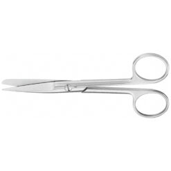 Chirurgische Schere, gerade, standard, spitz/stumpf, 145 mm