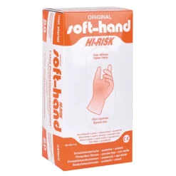 Handschuhe Softhand HI-Risk puderfrei, unsteril, blau