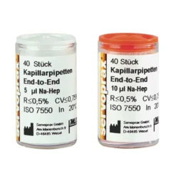 Kapillare 5 µl für Vierkantküvetten Ery