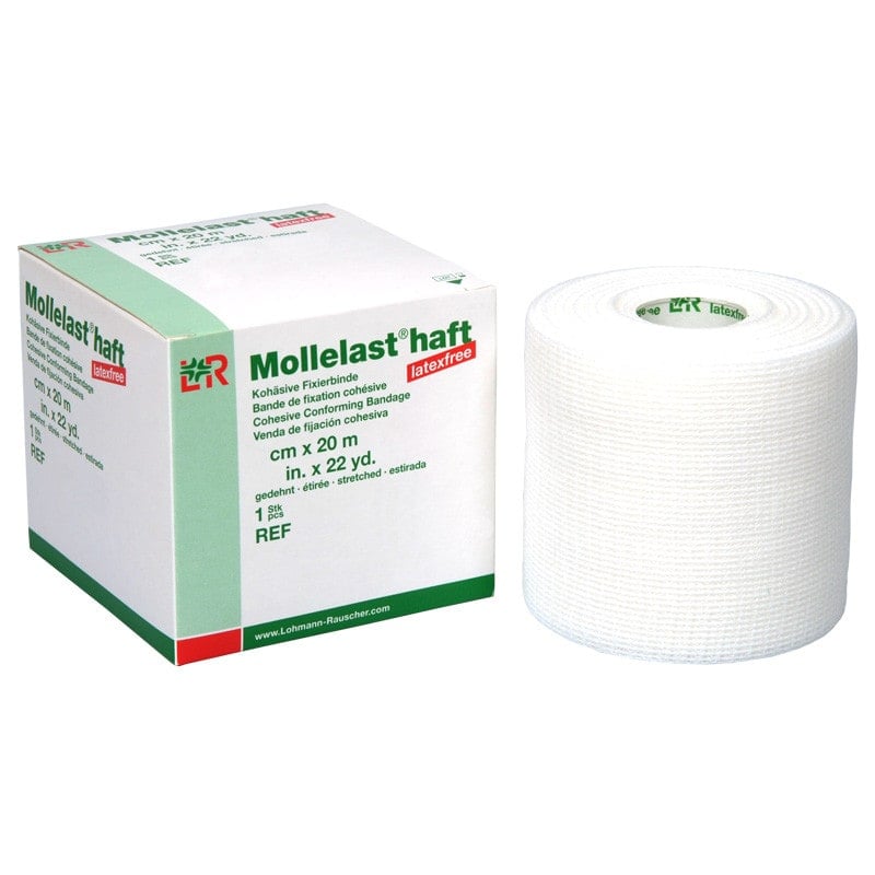 Mollelast® haft latexfrei weiß